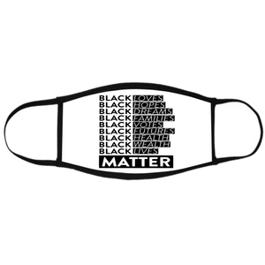 'Black ____ Matter' Face Mask