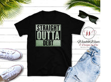 "Silver Glitter" Straight Outta Debt