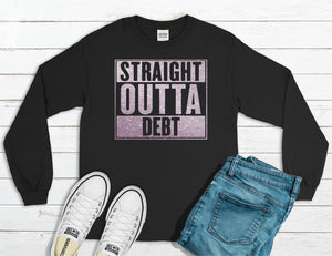 "Silver Glitter" Straight Outta Debt